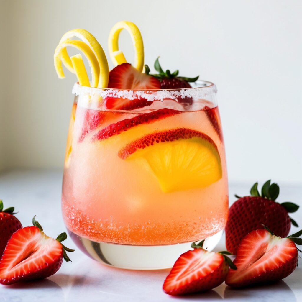 Serving Suggestions for Your Strawberry Lemon Drop