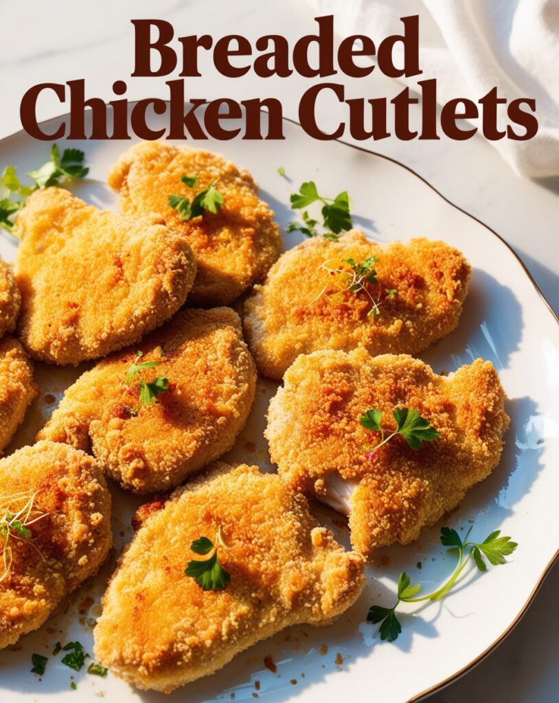 What Are Baked Chicken Cutlets?