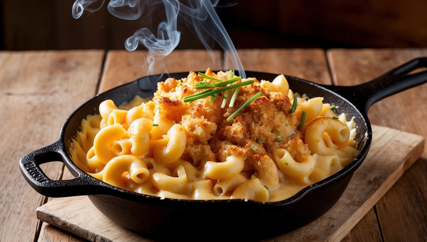 smoked mac and cheese