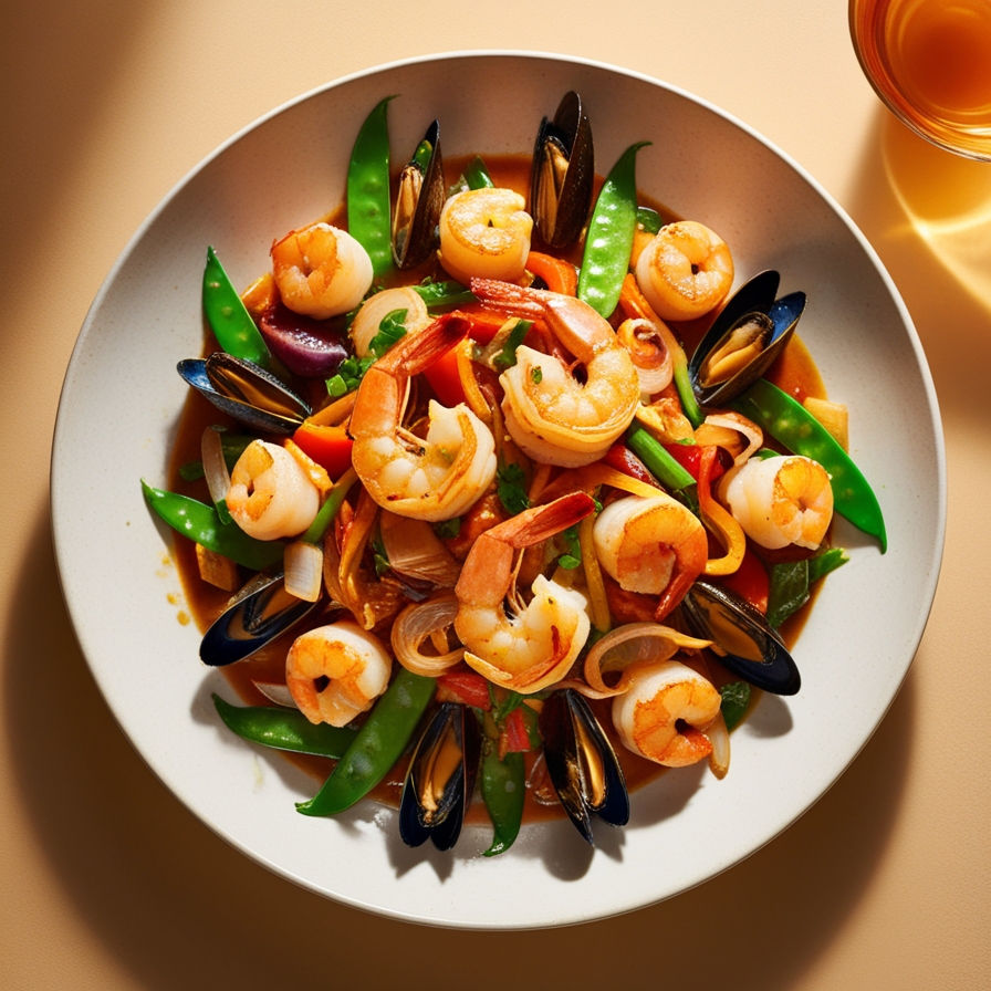 Seafood Stir-Fry