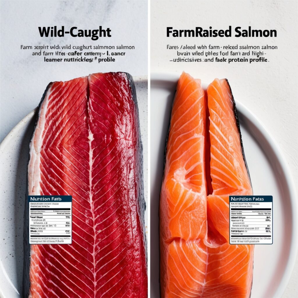 Wild vs. Farm-Raised Salmon