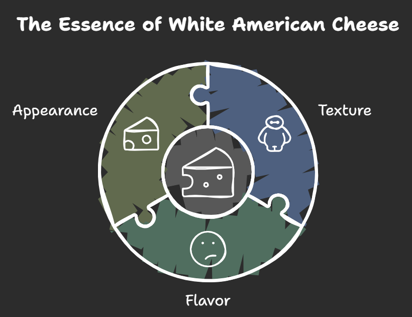 Characteristics of White American Cheese