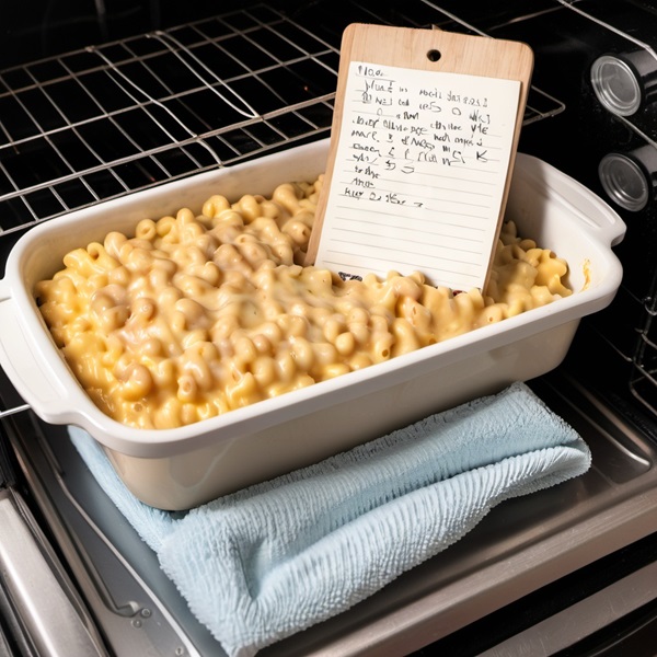 smocked mac and cheese